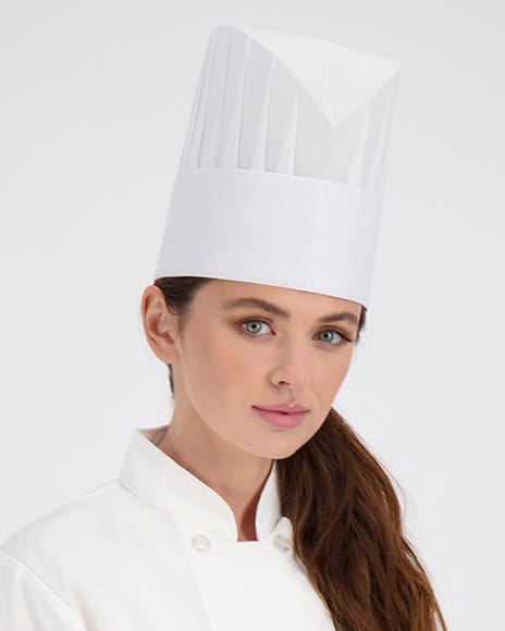 Lot Of 100 paper Disposable Chef Cooking Hats Free Shipping